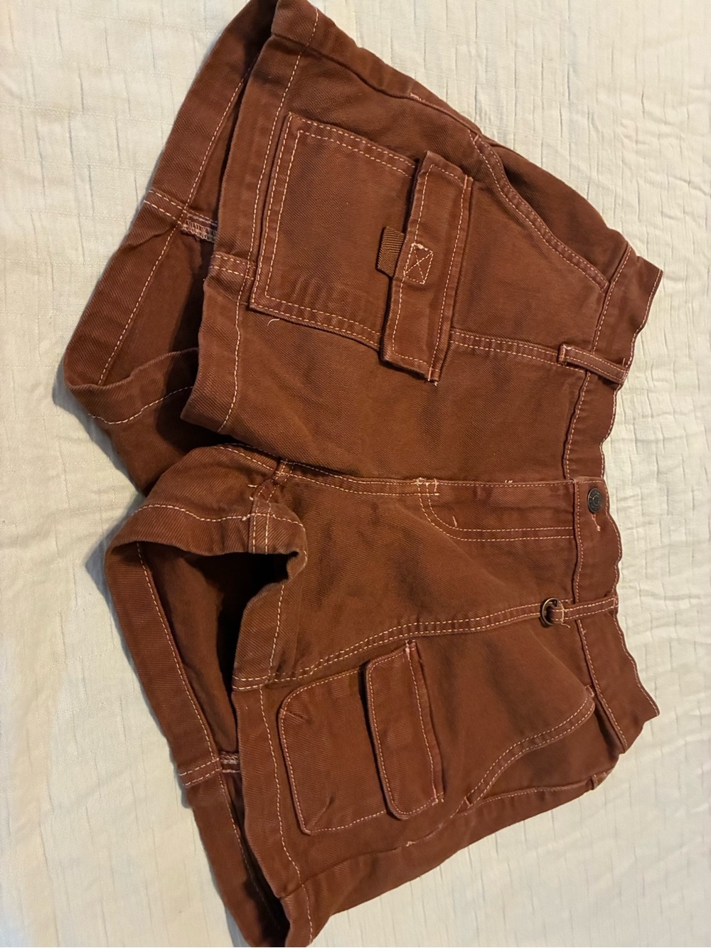 wild fable Rust Brown Cargo Shorts